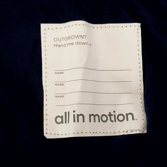 All In Motion Kids Camo Jacket  • Eco-friendly recycled materials Size L Blue - Picture 8 of 8